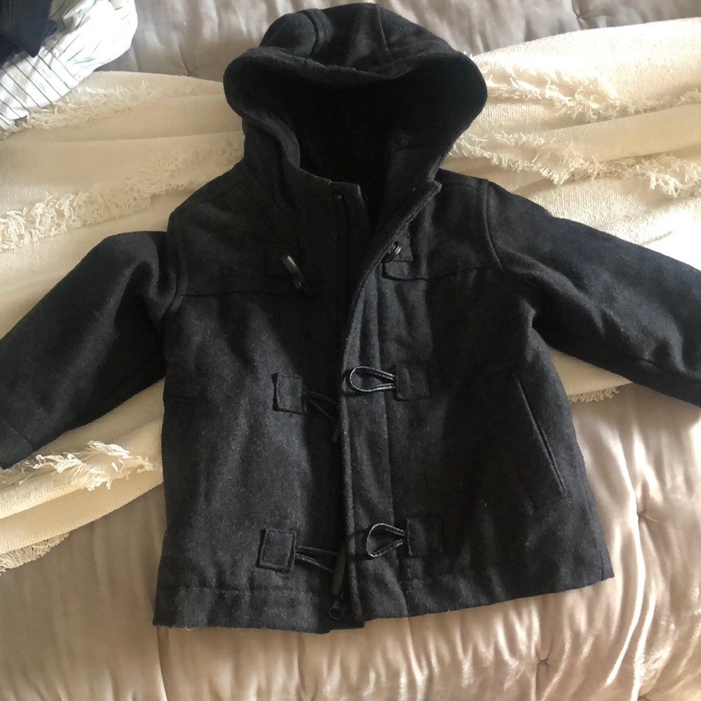 Gray toddler coat